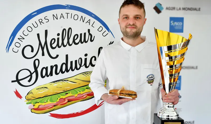 Le premier concours national du meilleur sandwich tient son vainqueur